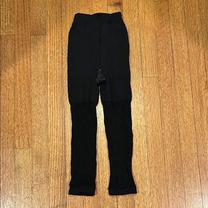 SPANX Open Foot Textured Leggings Size B